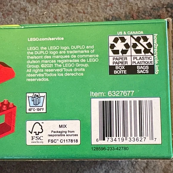 LEGO DUPLO Farm Animal Care Set - Red, Green, Yellow - Picture 4 of 9